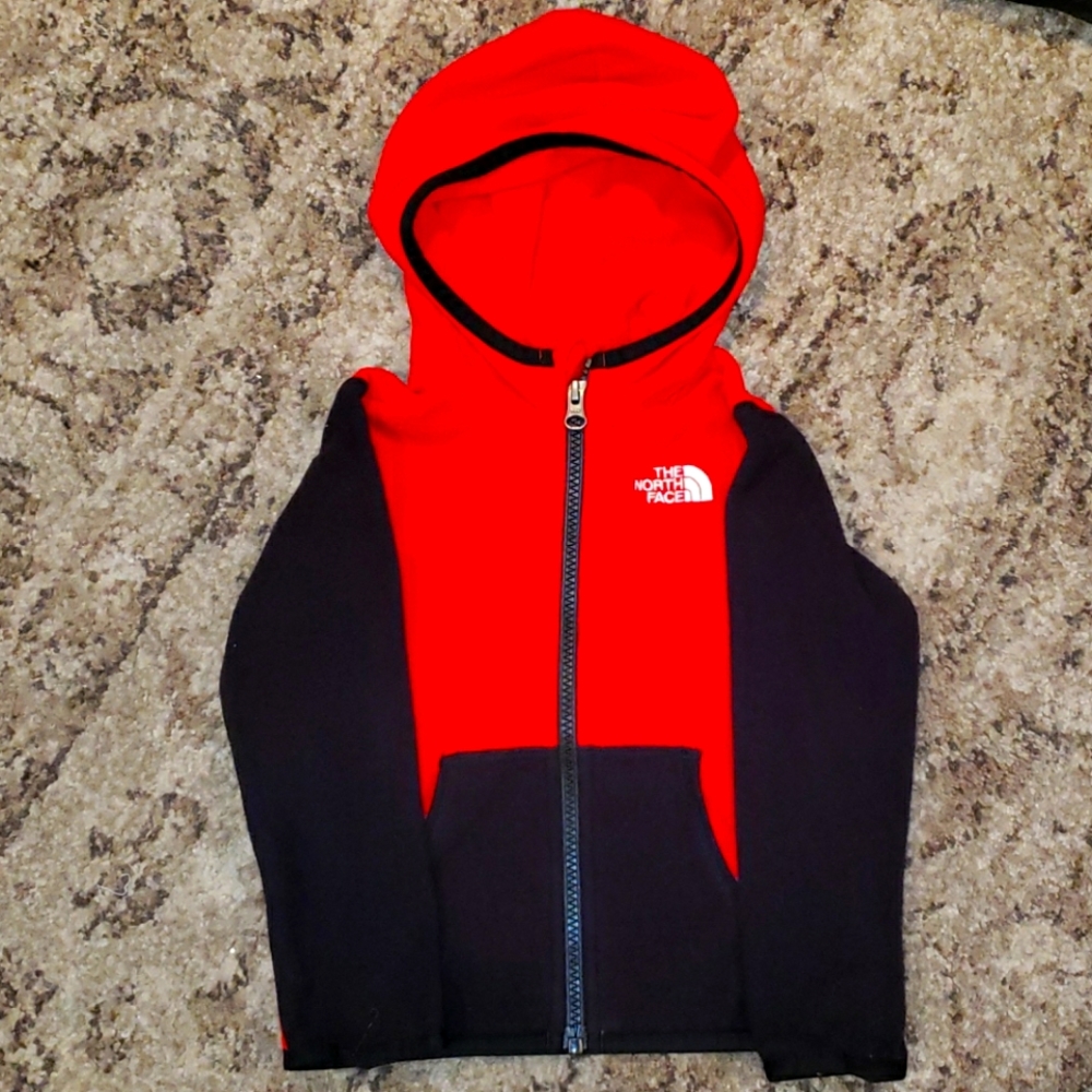 North face fleece hoodie